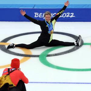 Oldest woman athlete Pechstein feted at eighth Games