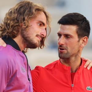 Djokovic 'playing by his own rules', says Tsitsipas