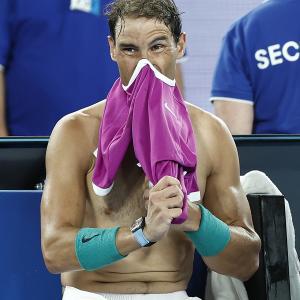 Nadal Cools Off While Heat Is On