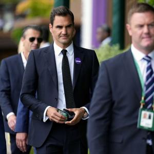 Federer is back at Wimbledon!