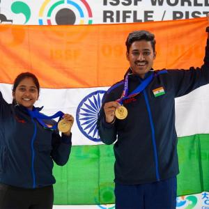 Shooting WC: Mehuli, Tushar clinch 2nd gold for India