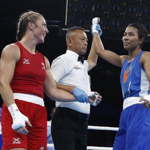 CWG: Boxer Lovlina punches her way into quarters