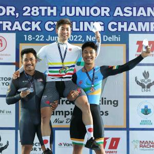 India win two bronze on Day 3 of Asian cycling meet