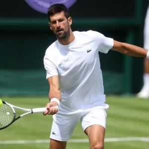 US ban fuels Djokovic's Wimbledon motivation