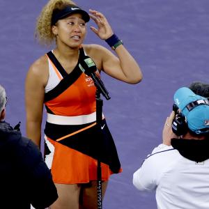 'I feel for Naomi, however heckling is part of sports'