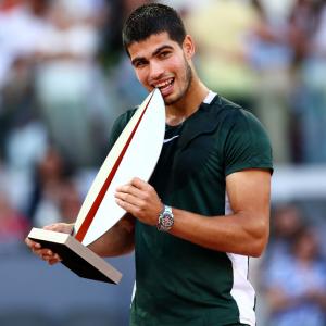 Teenager Alcaraz creates history with Madrid Open win