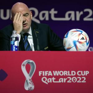 Angry Infantino says, football must bring us together