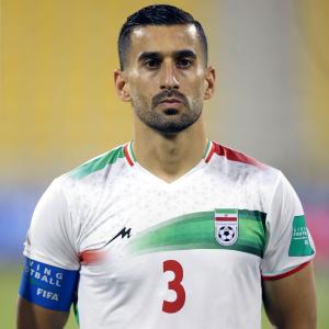 First Iranian player at World Cup to back protests...