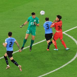 FIFA World Cup PIX: Uruguay denied by stoic South Korea