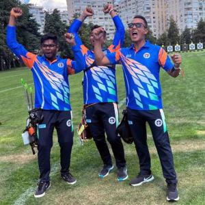 Archery World Cup: India men's team storm into final