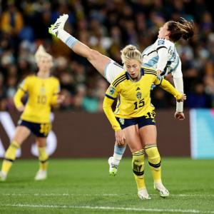 WC PIX: Sweden unstoppable; SA, France in last-16