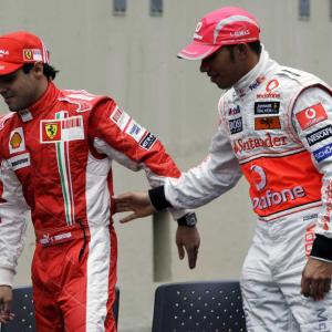 Hamilton's 2008 F1 title didn't happen fairly: Massa