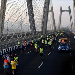'The Marathon showcases Mumbai'