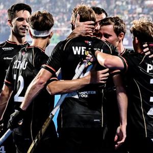 Hockey WC: Belgium hold Germany with late goal