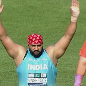 Toor defends Asian Athletics title but....