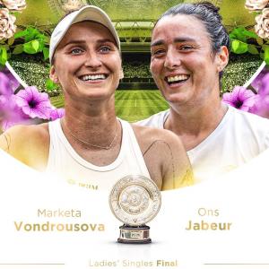 Can Jabeur overcome Vondrousova in Wimbledon final?