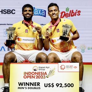 For Satwik-Chirag, Indonesia triumph 'just the start'