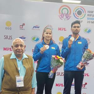 ISSF World Cup: India bag silver, bronze