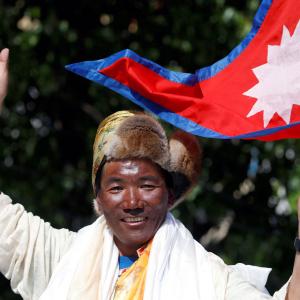 Nepali sherpa scales Everest for record 27th time!