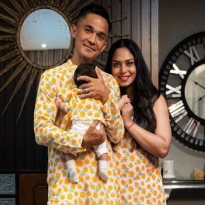 Chhetri's journey: From football star to doting dad