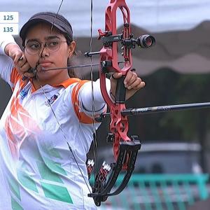 Asian Archery: Parneet stuns Jyothi to claim gold