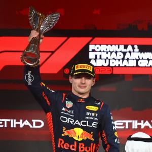Verstappen ends F1 season with 19th win in 22 races