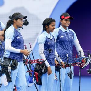 Indian women's archery team stun Taipei for gold