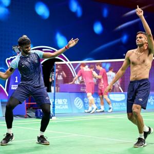 Golden Boys! Satwik-Chirag bag Asiad badminton gold!