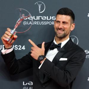Bonmati and Djokovic win top Laureus awards