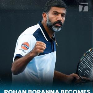 Rohan Bopanna becomes oldest No 1 at 43