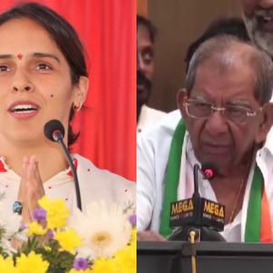 Saina hits out at Congress leader for sexist remark