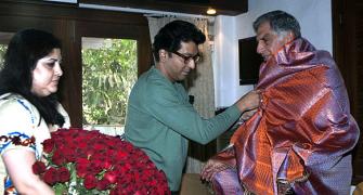 IMAGES: When Ratan Tata met Raj Thackeray