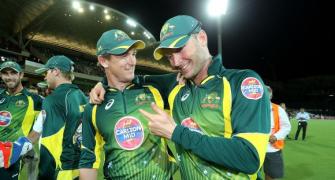 PHOTOS: Australia hold nerves to beat England by five runs