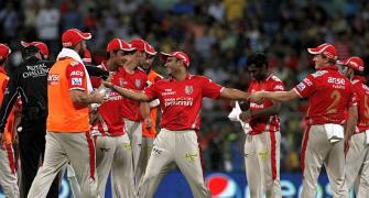 IPL PHOTOS: Sehwag's ton guides Kings XI into maiden IPL final