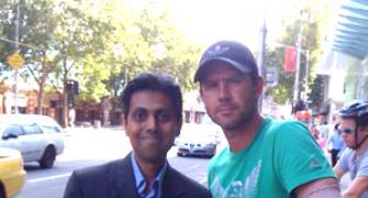 Spotted: Ricky Ponting in Melbourne