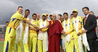 When the Dalai Lama graced the cricketing field