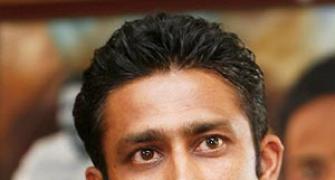 Anil Kumble will be spinning again