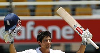 Cook hits double ton as Ashes opener drawn