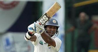3rd Test: Sangakkara launches strong Lanka reply