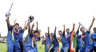 PHOTOS: Indian colts celebrate after winning World Cup
