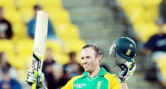 De villiers century guides South Africa to win