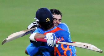 India's ten best successful run chases in ODIs