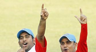 Dravid rubbishes reports of Sehwag-Dhoni rift