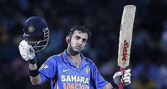 Gambhir, Raina star in India's five-wicket win