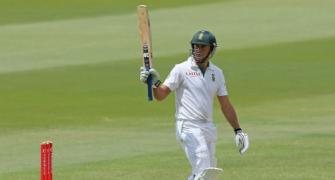 Du Plessis enjoys the silence after ribbing