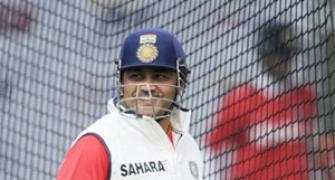 Sehwag completes ton of Test appearances