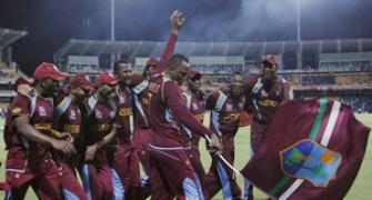 Windies second after India to win all three ICC events