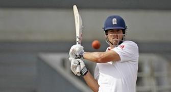 Cook spices England's reply with patient hundred