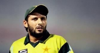 Afridi doubtful for Pakistan's T20 series with Oz