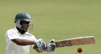 Shakib shrugs off injury to lead Bangladesh to 300-6